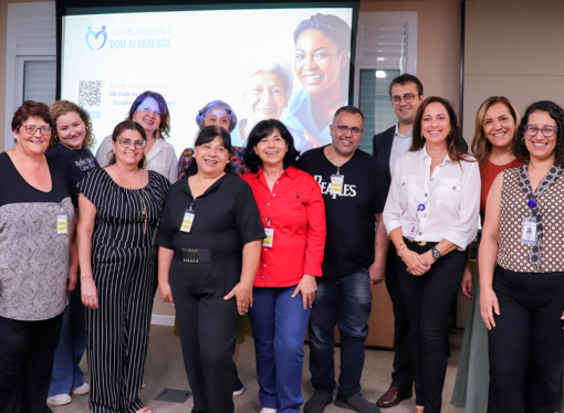 Hospital recebe pacientes especiais para um tour