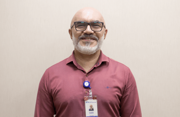 Colaborador mudou hábitos após diagnóstico de hipertensão