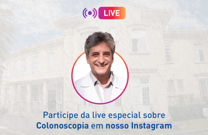 Participe da live especial sobre colonoscopia