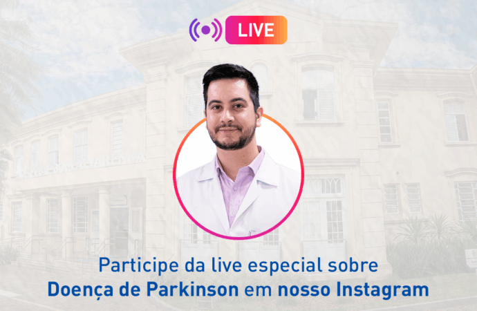 Participe da live especial sobre Doença de Parkinson