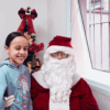 Papai Noel visita a Clínica Infantil em ação especial de Natal