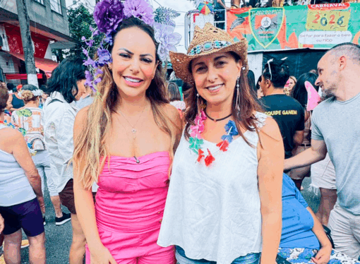 Dra. Carla Zero participa com primeira dama de SP de bloco