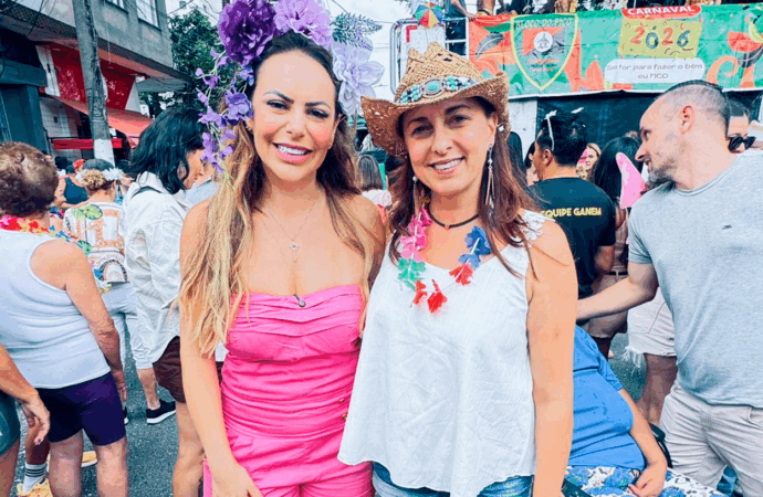 Dra. Carla Zero participa com primeira dama de SP de bloco tradicional que promove inclusão social 