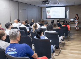 Palestra promovida pela CIPA conscientiza sobre pressão alta