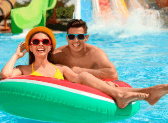 Parque Aquático Wen’t Wild visita Hospital e apresenta programação de julho com preços especiais