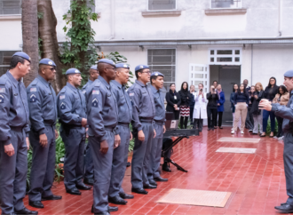Banda da PM de SP emociona a todos em apresentação no Hospital